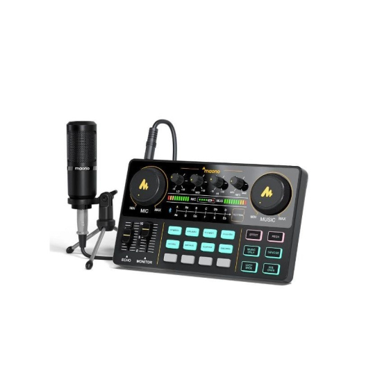 Maono au-am200s1 maonocaster lite all-in-one podcast production studio