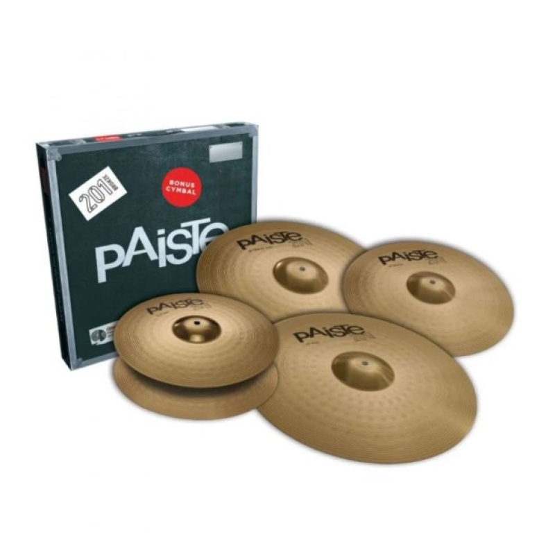 Paiste 201 bronze universal cymbal set 000015uset