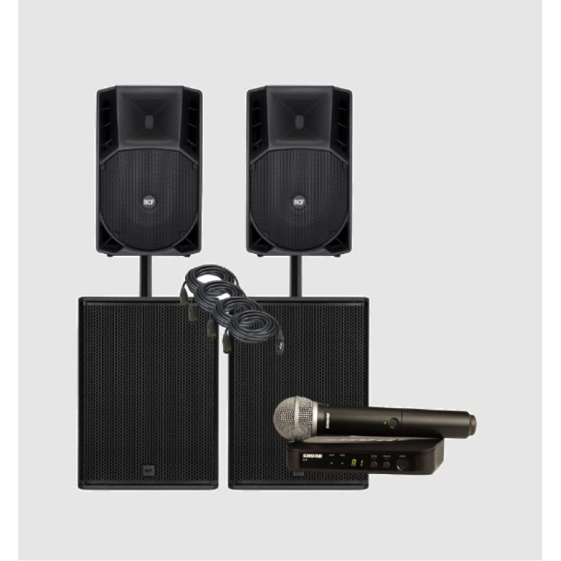 Rcf 715 sub708 combo plus free mic