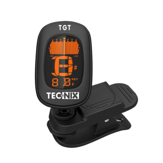 Tecnix clip-on guitar tuner tgt