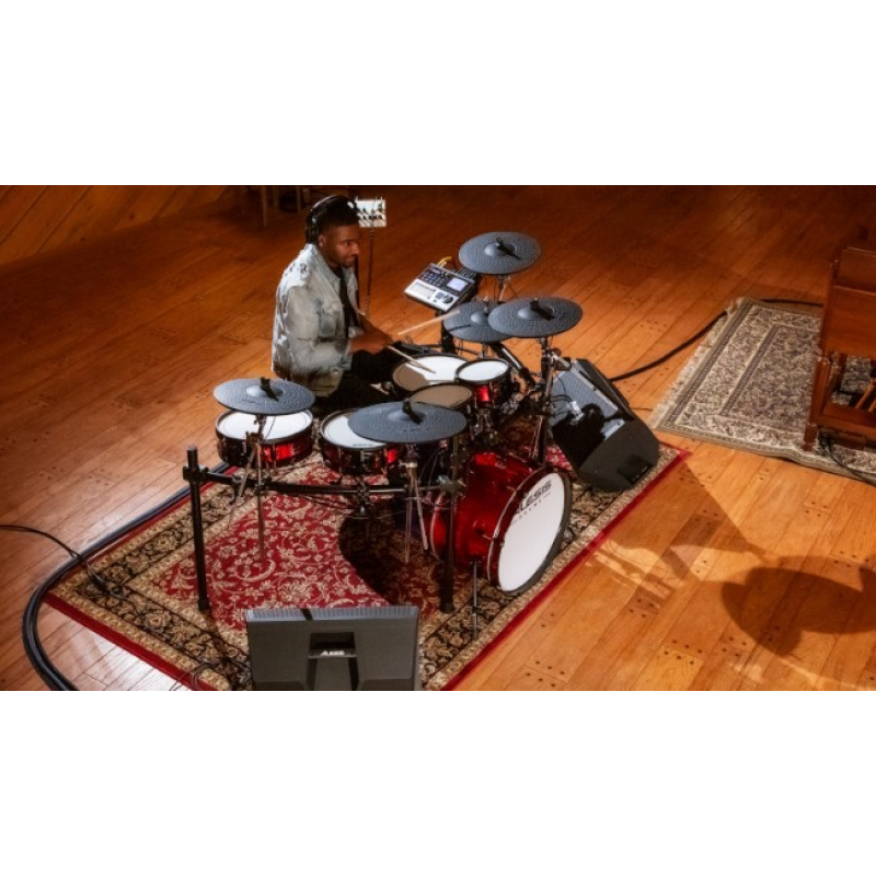 Alesis strike pro special edition eleven-piece professional electronic drum kit with mesh heads