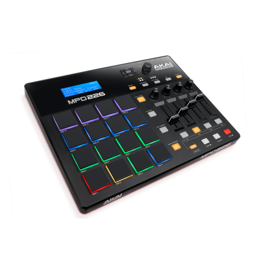 Akai MPD226 Feature-Packed, Highly Playable Pad Controller