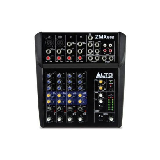 Alto Zmx862 6-Channel Compact Mixer