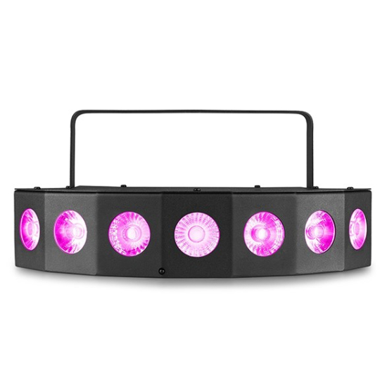 Beamz fingers7 party effect 7x 8w rgbw