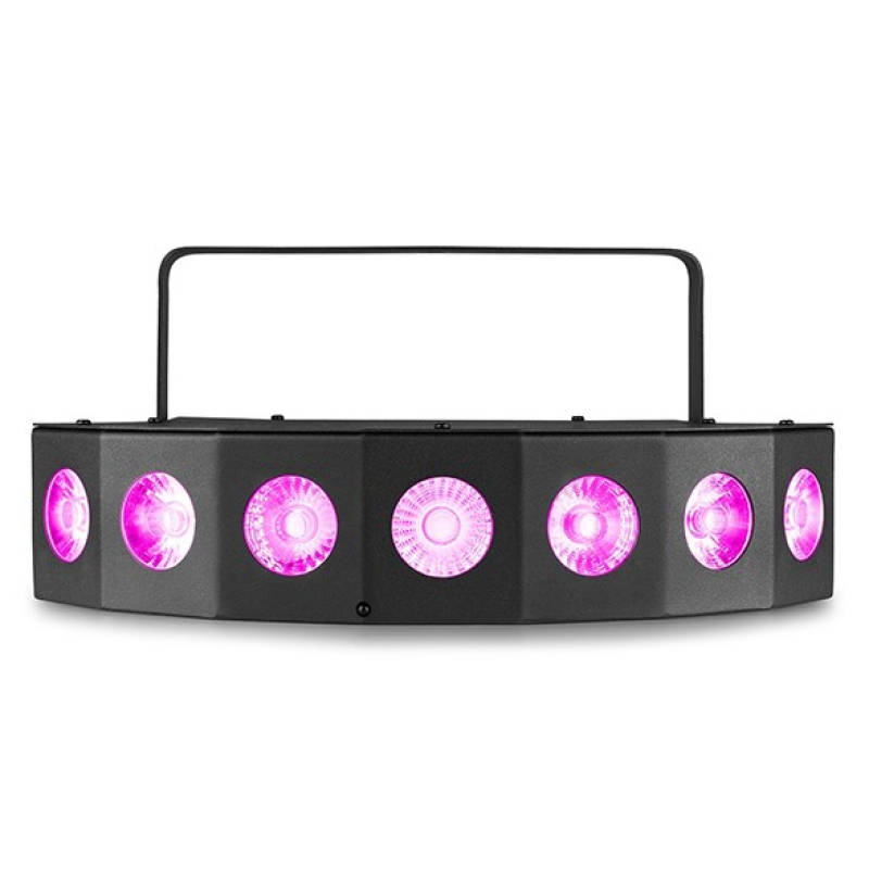 Beamz fingers7 party effect 7x 8w rgbw