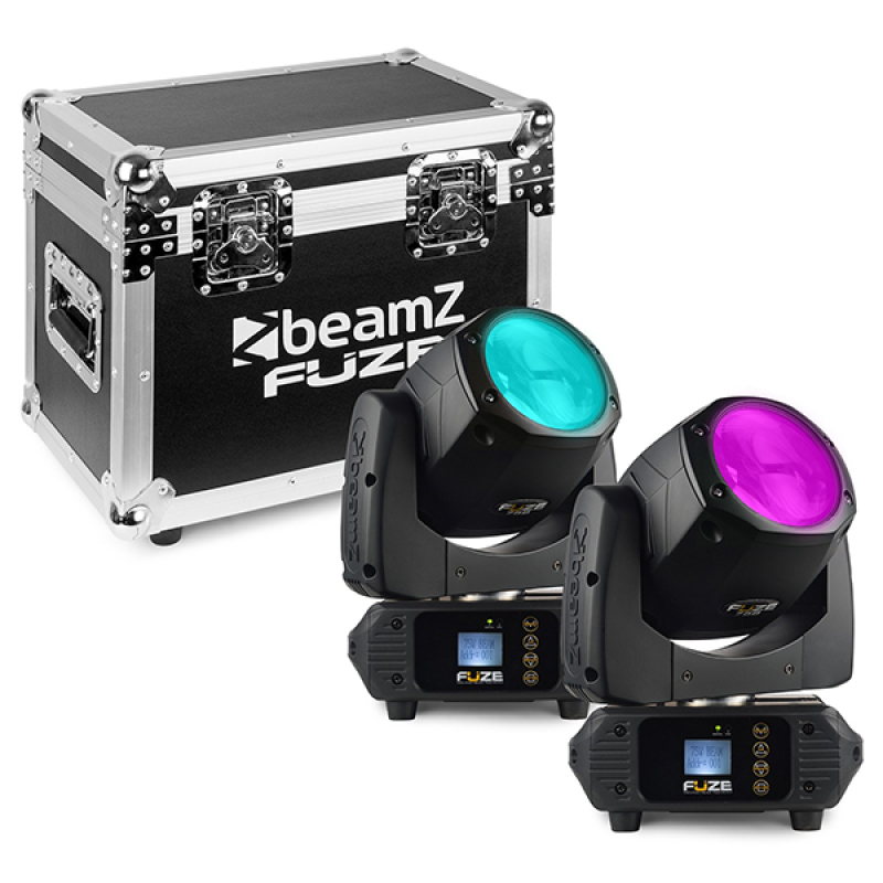 Beamz FUZE75B Fuze Led Beam Moving Head Set