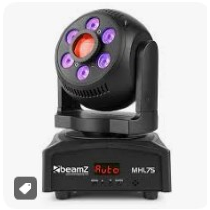 Beamz – mhl-75 hybrid led moving head spot