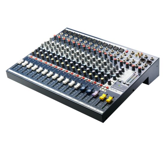 SOUNDCRAFT EFX12 ANALOUGE 12-CH HIGH PERFORMANCE WITH LEXICON EFFECTS MIXER