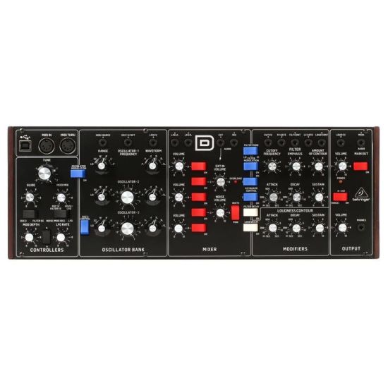 Behringer Model D portable analog synthesizer