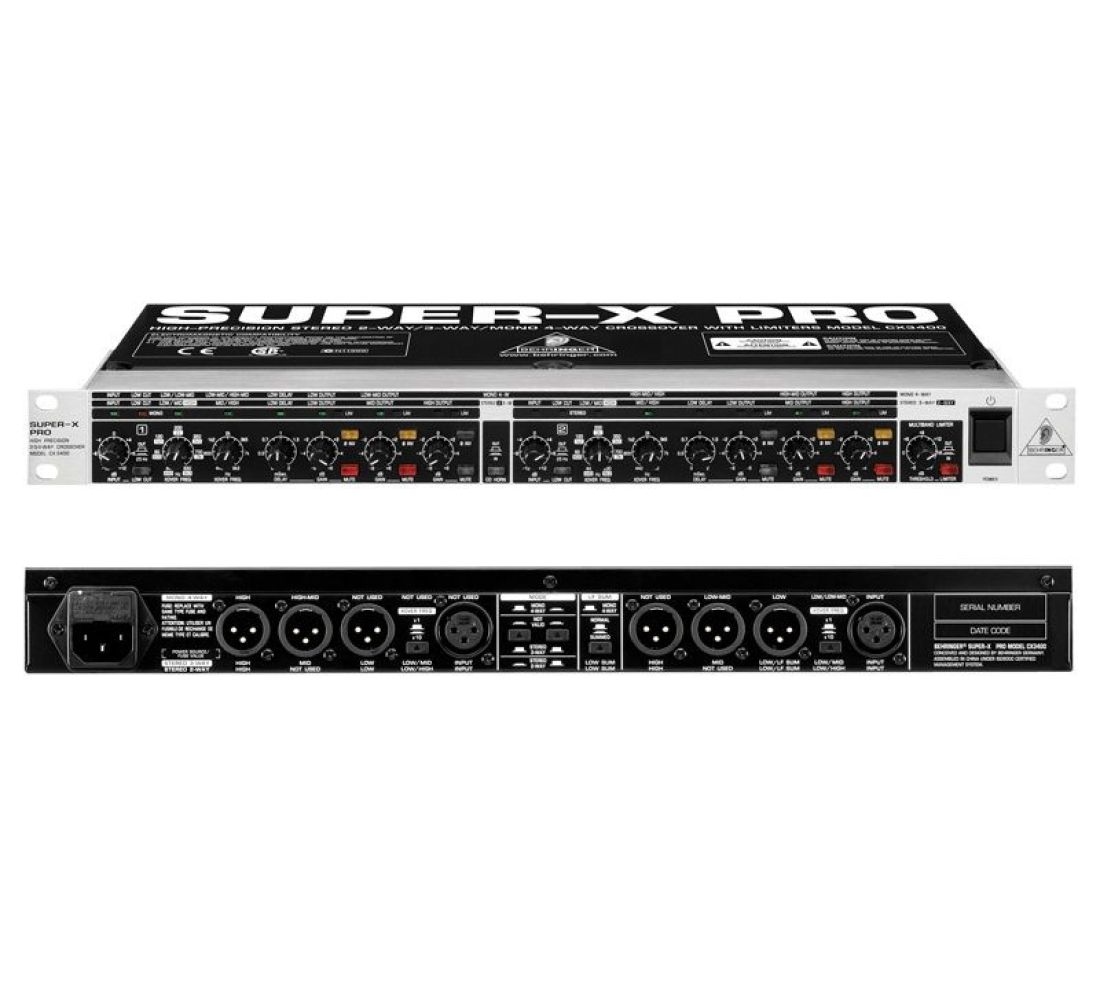 Behringer cx3400 active crossover