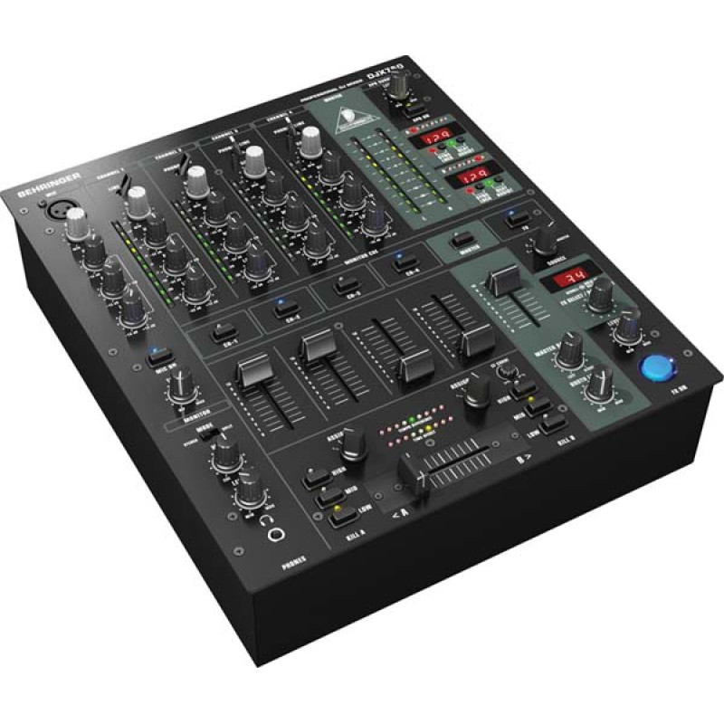 Behringer djx750 dj mixer 4ch