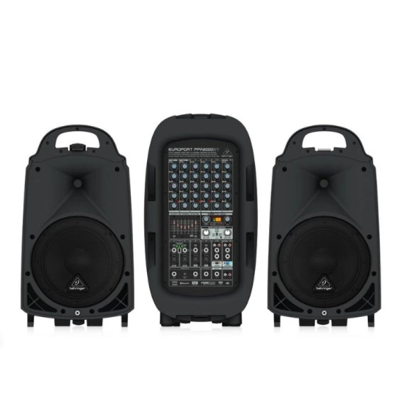 Behringer Europort PPA2000BT Portable 8-Channel PA System w/ Bluetooth