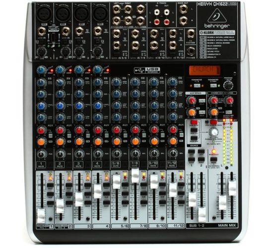 Behringer xenyx qx1622usb analogue mixer