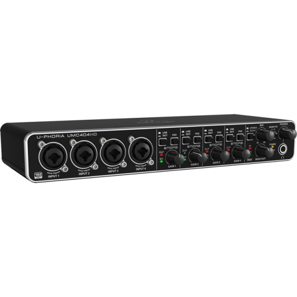 Behringer umc404hd audio interface