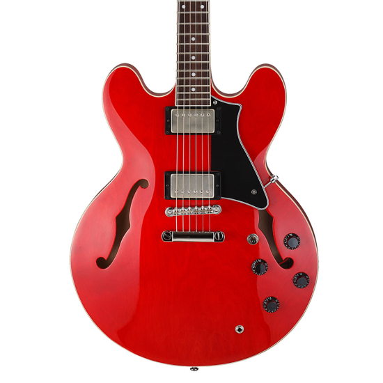 Cort Source Semi-Hollowbody Electric Guitar – Cherry Red