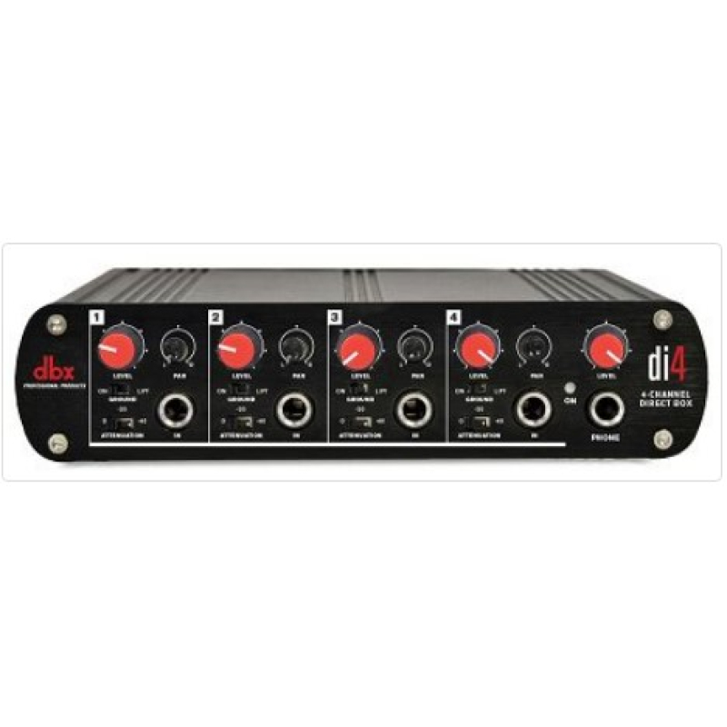 Dbx active 4 channel di box w/line