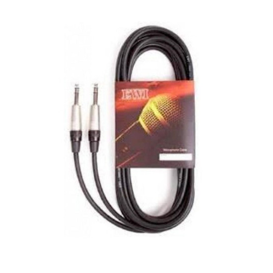 Ewi 2x rca to 2 x jack shielded cable  amc3m