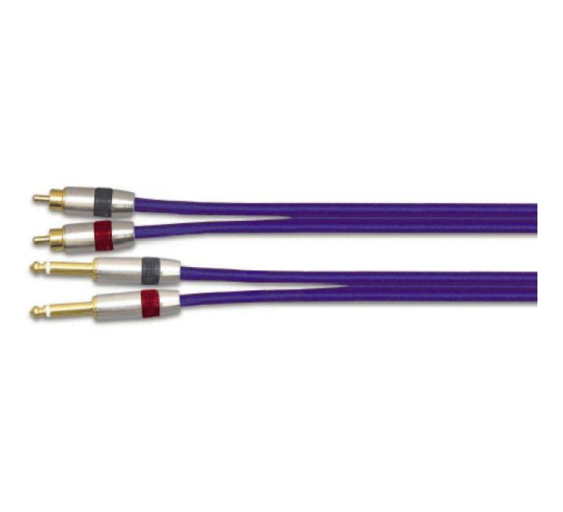 Ewi -arc 2m 2 x RCA to 2 x RCA Shielded Cable – 2m