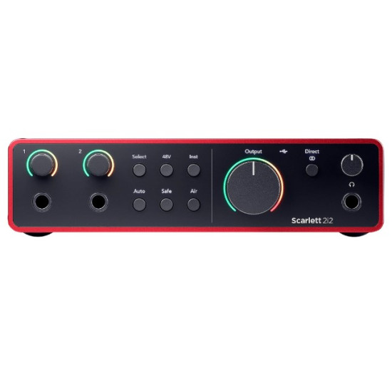 Focusrite 2i2 4th gen audio soundcard