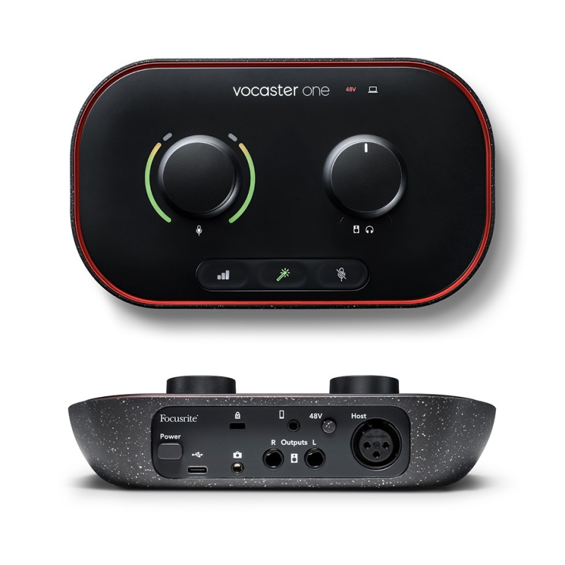 Focusrite Vocaster One USB-C Podcasting Audio Interface