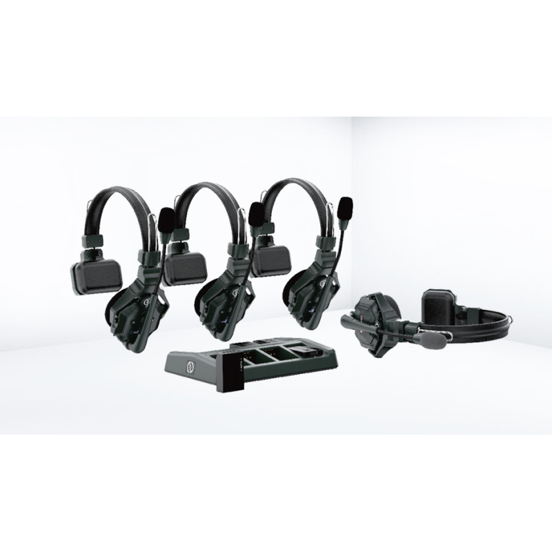 Hollyland Solidcom C1-4S Full-Duplex Wireless Intercom Headset System