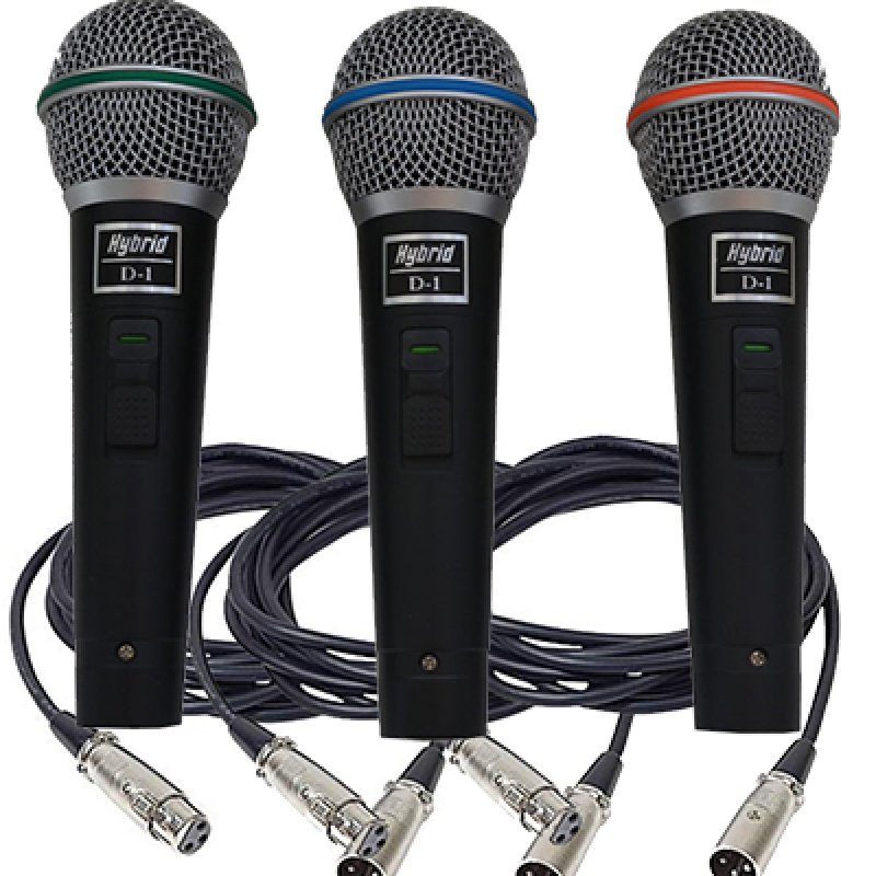 Hybrid  D1 3 PACK MIC