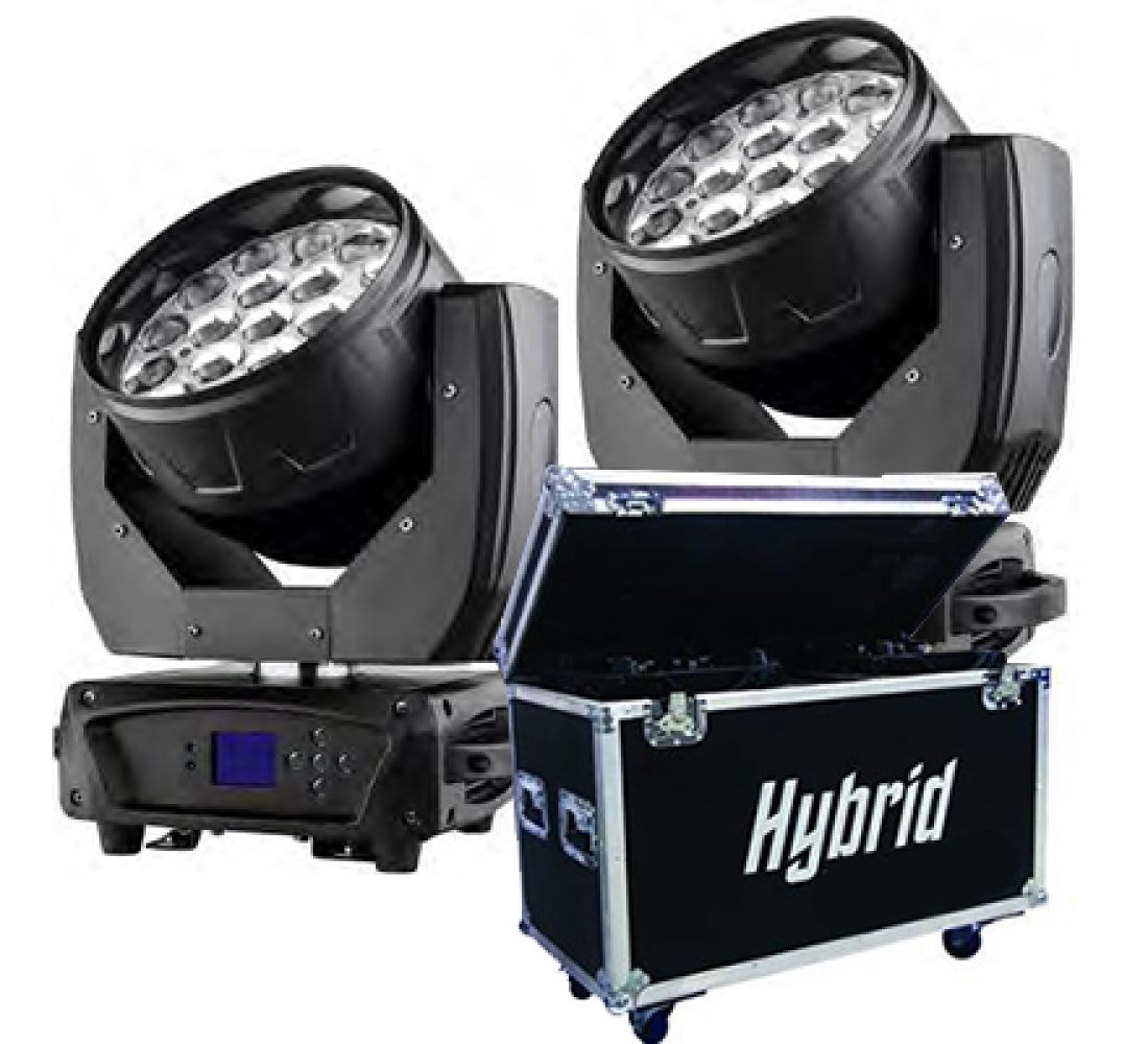 Hybrid hmh285 moving head 19 x 15w led rgbw 4 in 1 light 
