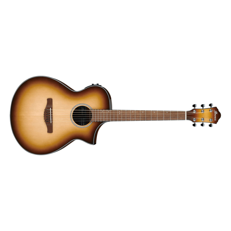 Ibanez AEWC11 Acoustic-Electric Guitar Natural Browned Burst