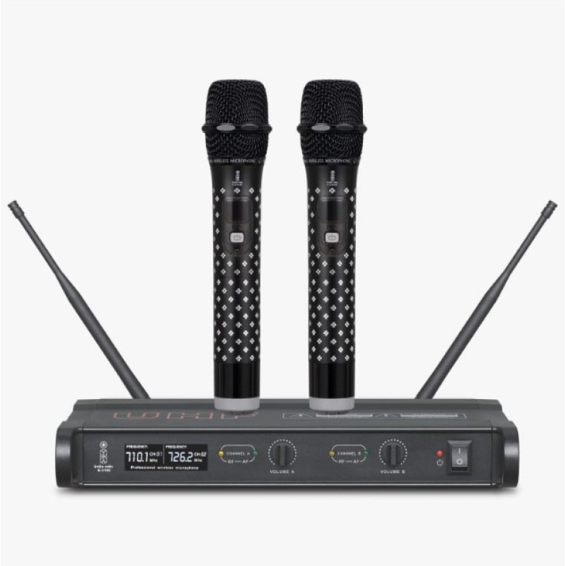 Imix dual handheld wireless mic k-3100