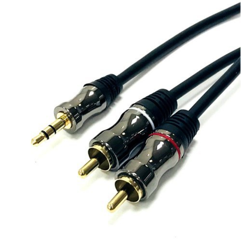 IMIX SJ2R1.8 , 3.5 JACK TO RCA 1.8M