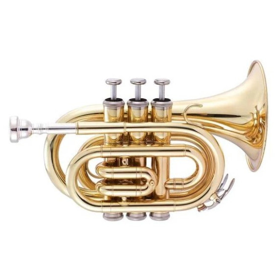 Imix jd percussion pocket trumpet lacqu jdmt500l