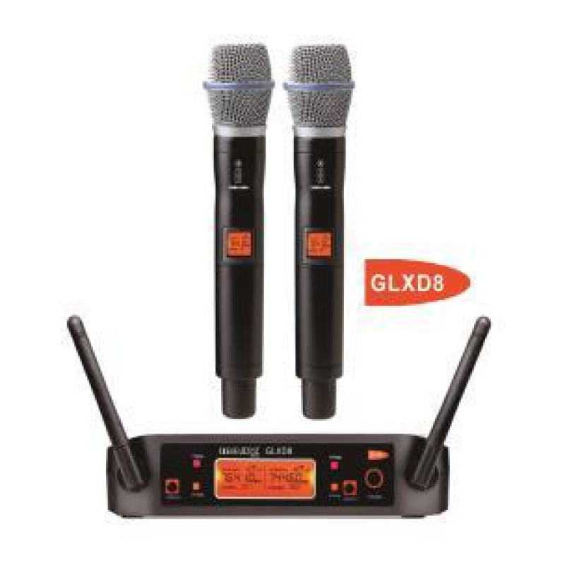 Imix glxd-8 uhf wireless handheld microphone