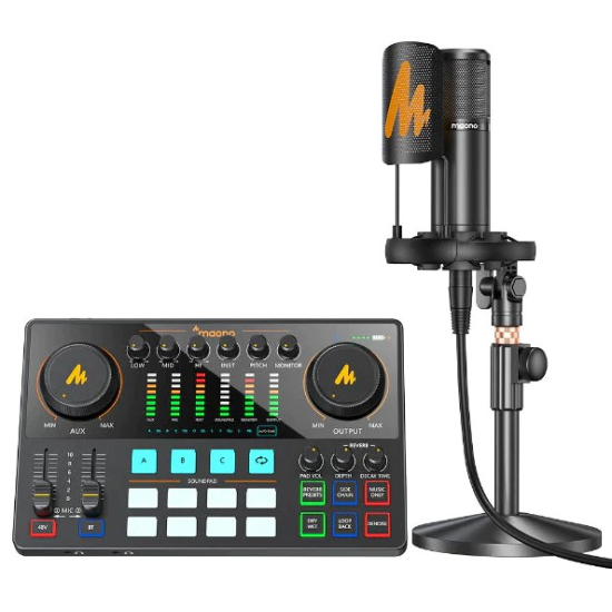 Maonocaster ame2a integrated audio production studio