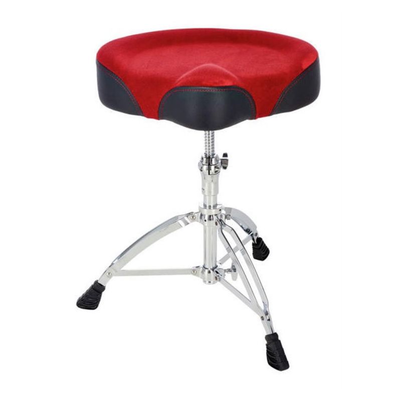 Mapex saddle seat drum throne red
