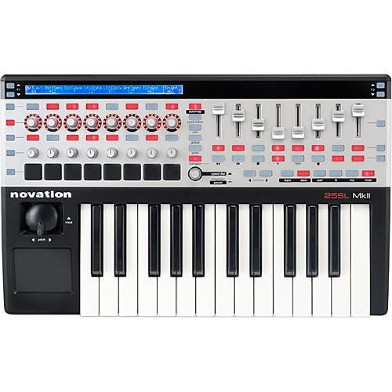 Novation 25 SL Mk II 25-key USB MIDI Keyboard Controller