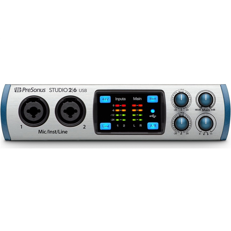 PRESONUS STUDIO 2/6 AUDIO INTERFACE