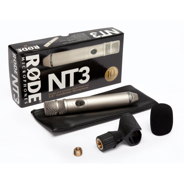 RODE NT3 MEDIUM COIL CONDENSOR MICROPHONE