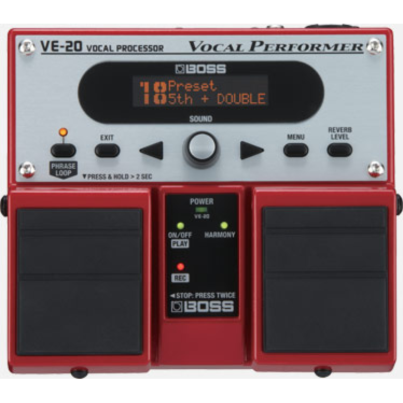 Boss ve20 vocal effects pedal