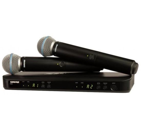 Shure Blx288E/beta58 dual Handheld Wireless microphone system