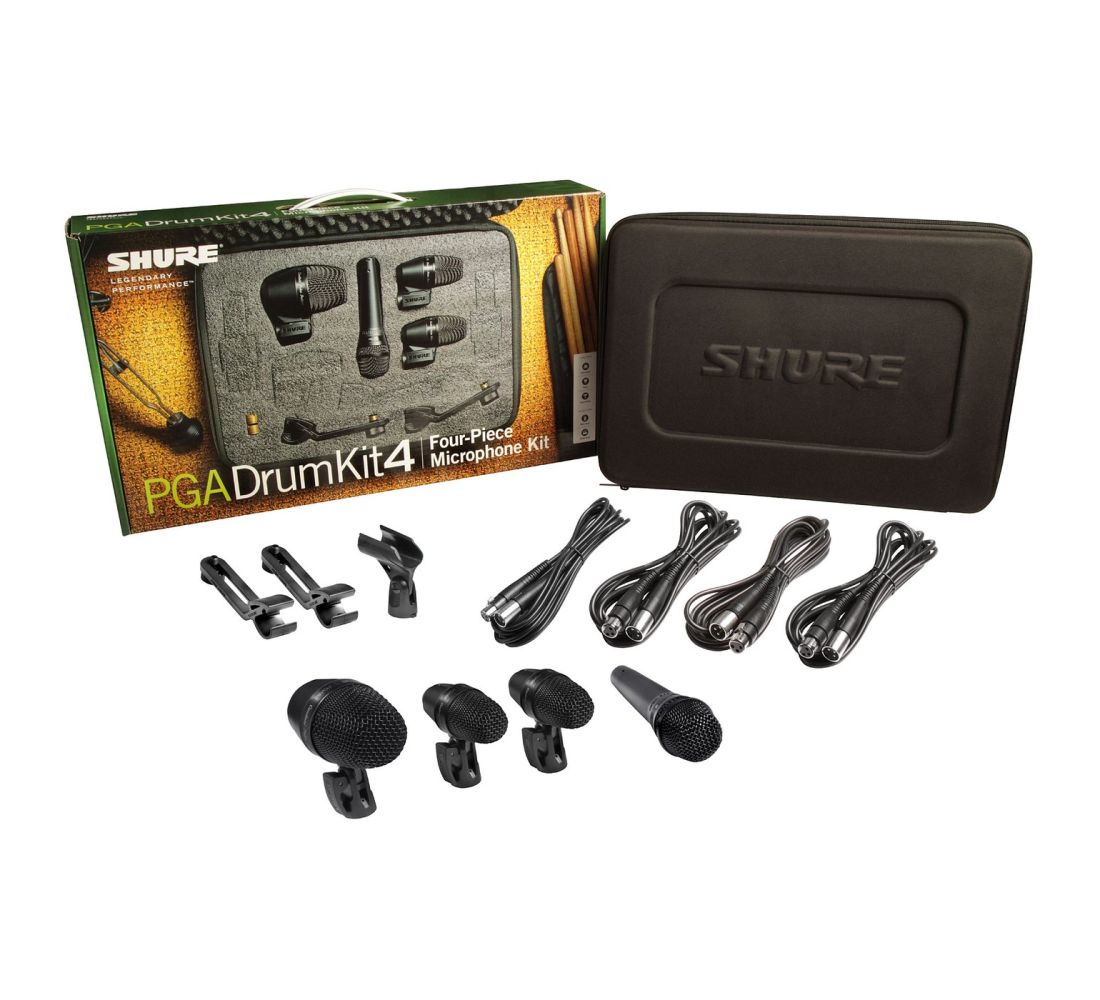 Shure pga drum kit4 4-Piece drum Microphone Kit
