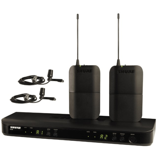 Shure blx dual wireless system w/c