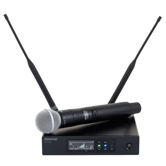 Shure qlxd24e sm58 wireless handheld digital microphone system