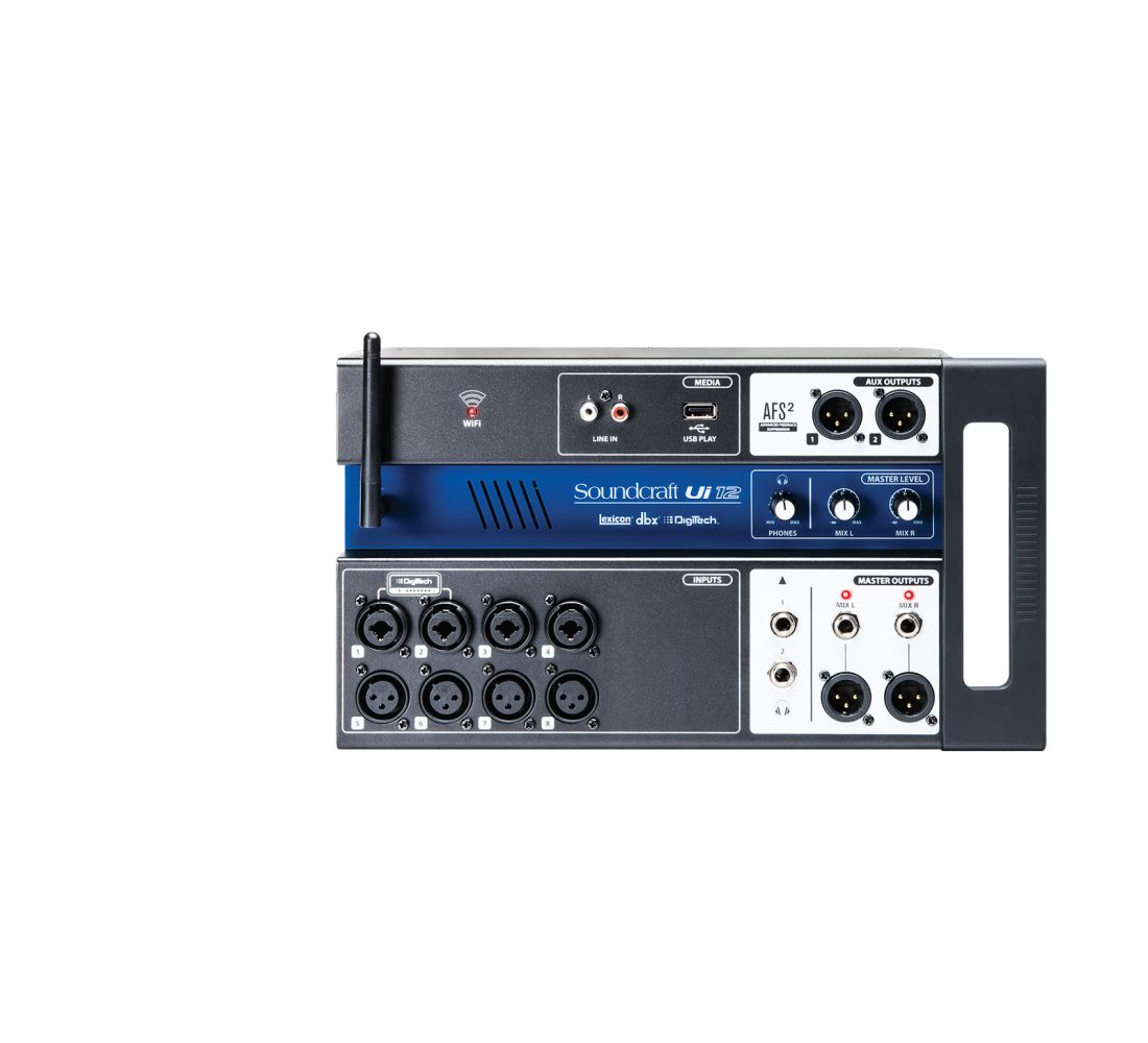 Soundcraft ui 12 remote controlled 12-ch digital mixer