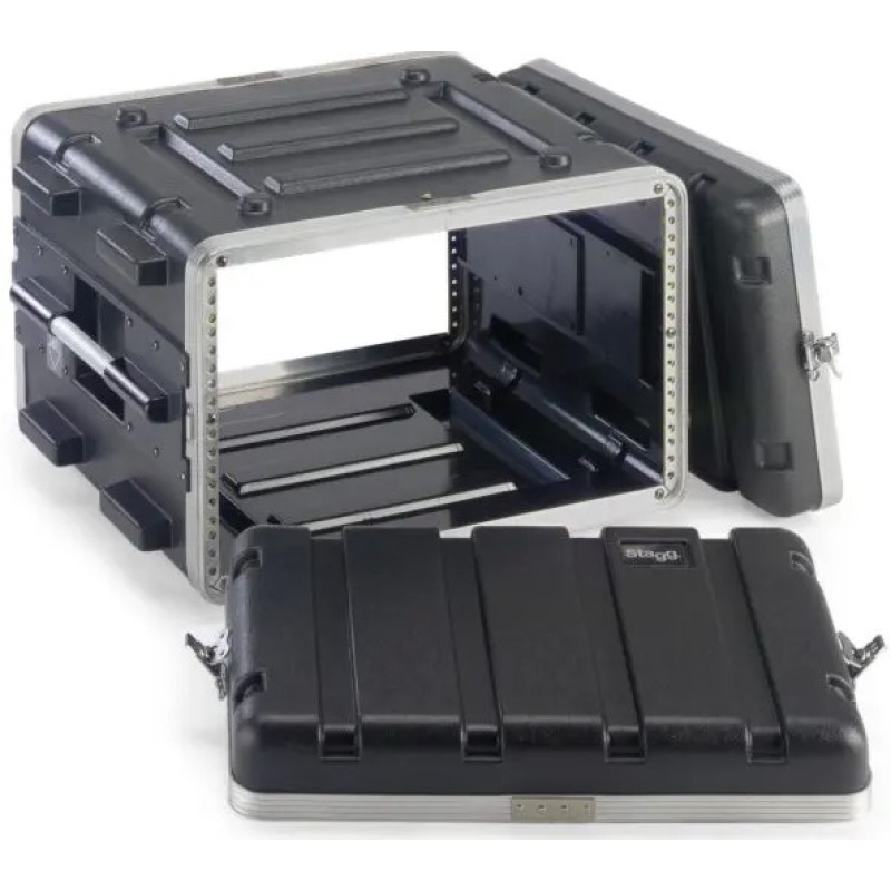 Stagg abs 6u abs rack case