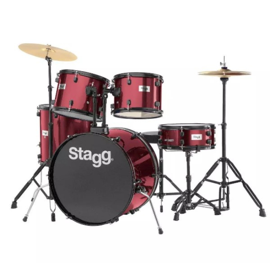 Stagg drum set stagtim122bwr