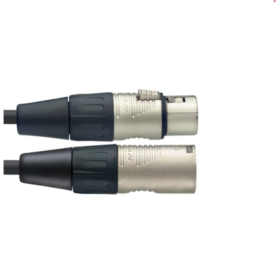 Stagg nmc10r 1m n-series xlr microphone cable with rean connectors