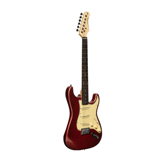 Stagg electric guitar ses30car