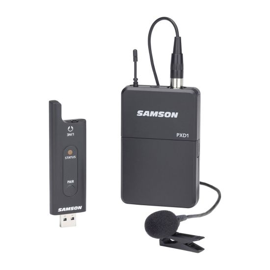 Samson XPD2 LM8 Lavalier USB Digital Wireless Mic System