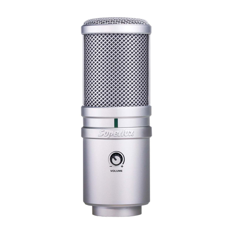 SUPERLUX E205USB STUDIO USB CONDENSOR MICROPHONE