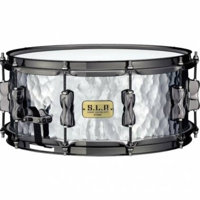 Tama lst146h 14" x 6" s.l.p. expressive hammered steel snare drum